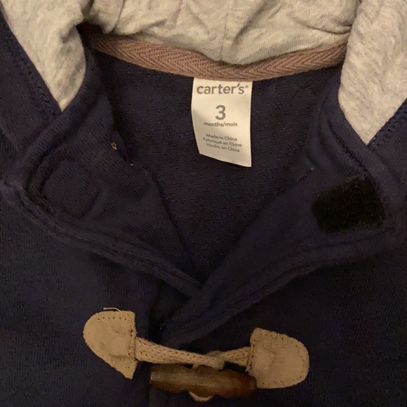 Carter’s 3 Month Navy And Gray Coordinating Set. - Picture 4 of 7